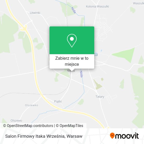 Mapa Salon Firmowy Itaka Września