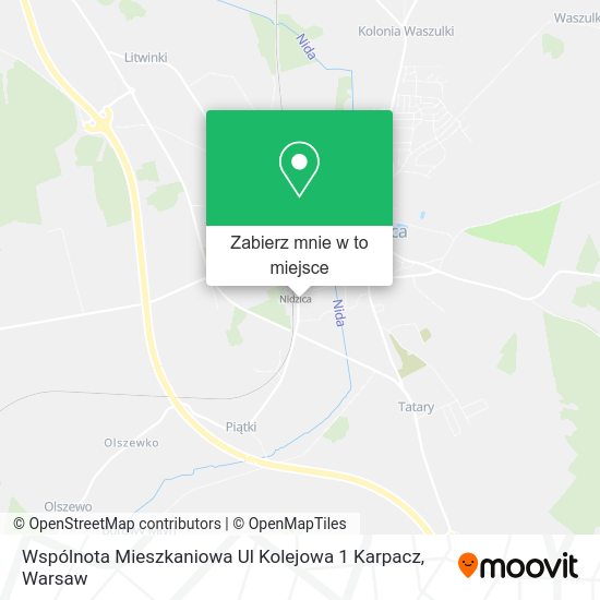 Mapa Wspólnota Mieszkaniowa Ul Kolejowa 1 Karpacz