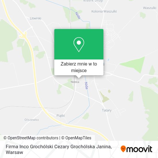 Mapa Firma Inco Grochólski Cezary Grochólska Janina