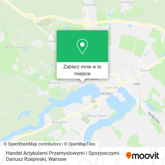 Mapa Handel Artykulami Przemyslowymi i Spozywczymi Dariusz Rzepinski