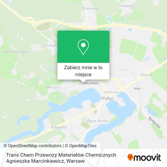 Mapa Trans Chem Przewozy Materiałów Chemicznych Agnieszka Marcinkiewicz