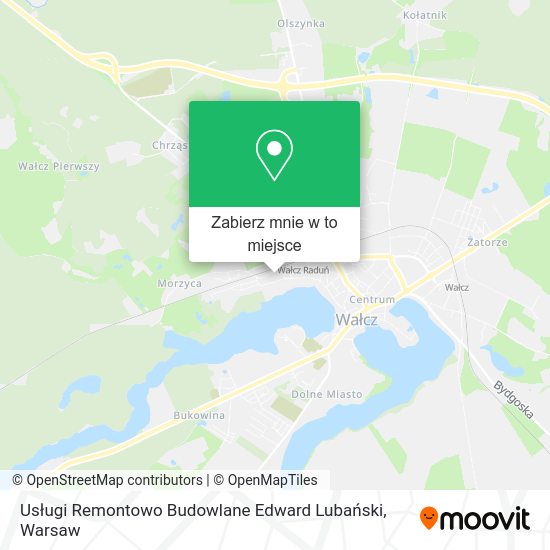 Mapa Usługi Remontowo Budowlane Edward Lubański