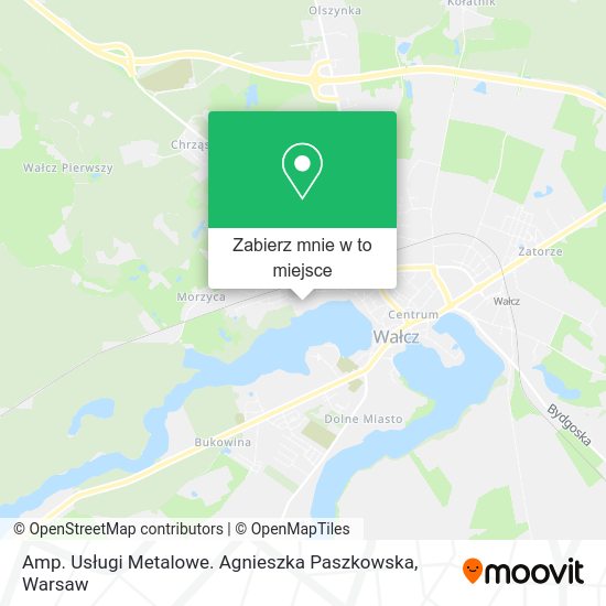 Mapa Amp. Usługi Metalowe. Agnieszka Paszkowska