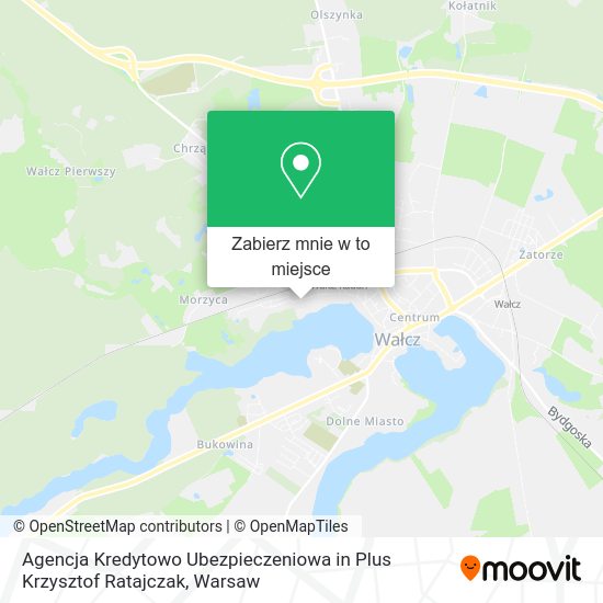 Mapa Agencja Kredytowo Ubezpieczeniowa in Plus Krzysztof Ratajczak