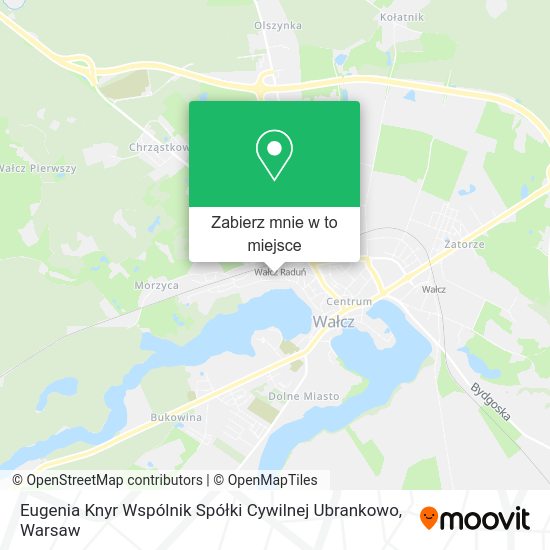 Mapa Eugenia Knyr Wspólnik Spółki Cywilnej Ubrankowo