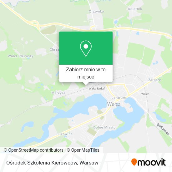 Mapa Ośrodek Szkolenia Kierowców