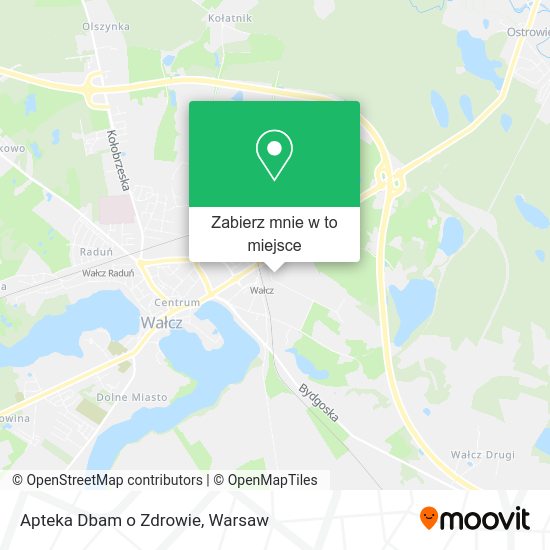 Mapa Apteka Dbam o Zdrowie