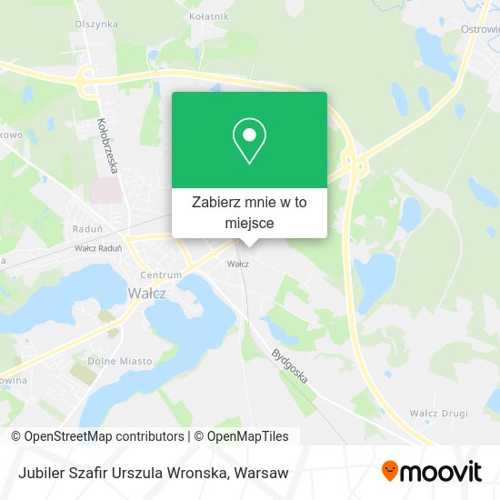 Mapa Jubiler Szafir Urszula Wronska