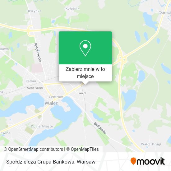 Mapa Spółdzielcza Grupa Bankowa