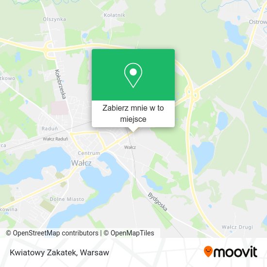 Mapa Kwiatowy Zakatek