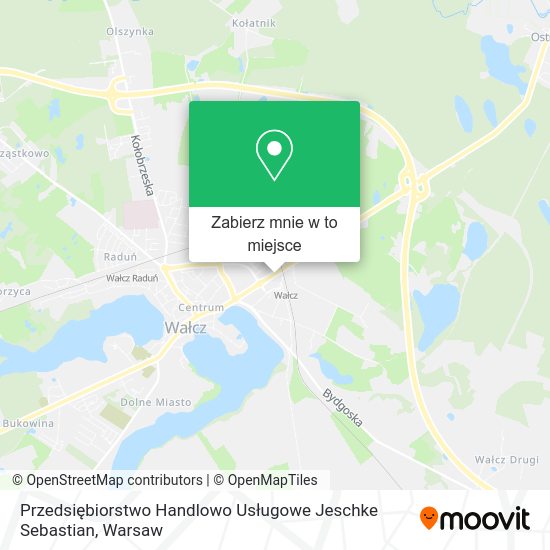 Mapa Przedsiębiorstwo Handlowo Usługowe Jeschke Sebastian