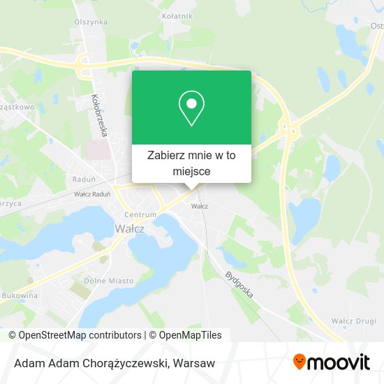 Mapa Adam Adam Chorążyczewski