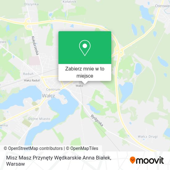 Mapa Misz Masz Przynęty Wędkarskie Anna Białek