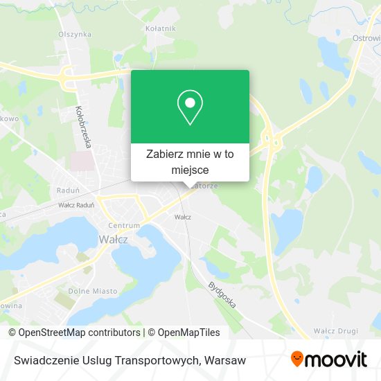 Mapa Swiadczenie Uslug Transportowych