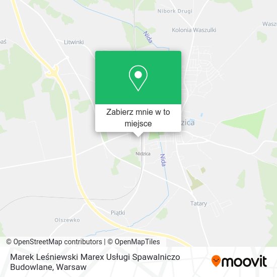 Mapa Marek Leśniewski Marex Usługi Spawalniczo Budowlane