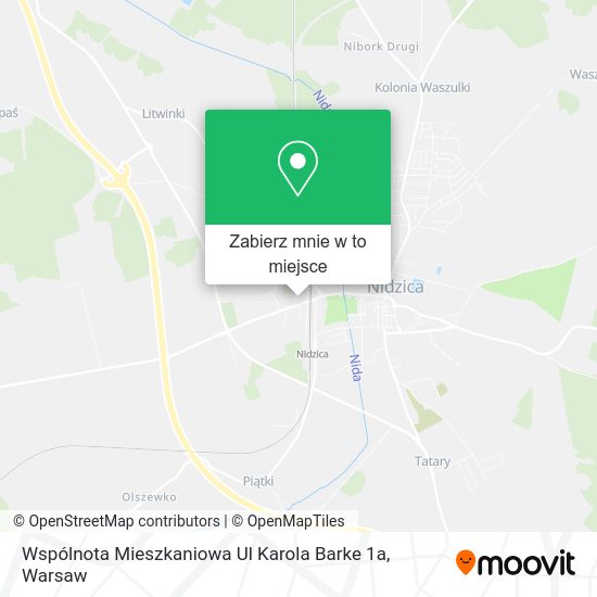 Mapa Wspólnota Mieszkaniowa Ul Karola Barke 1a