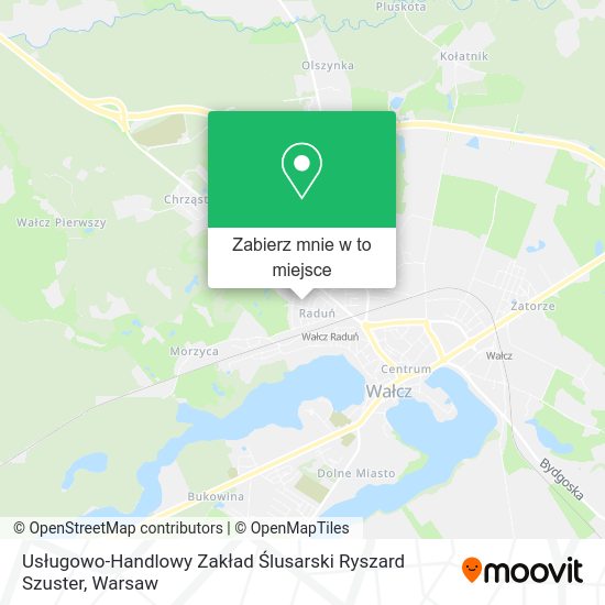 Mapa Usługowo-Handlowy Zakład Ślusarski Ryszard Szuster