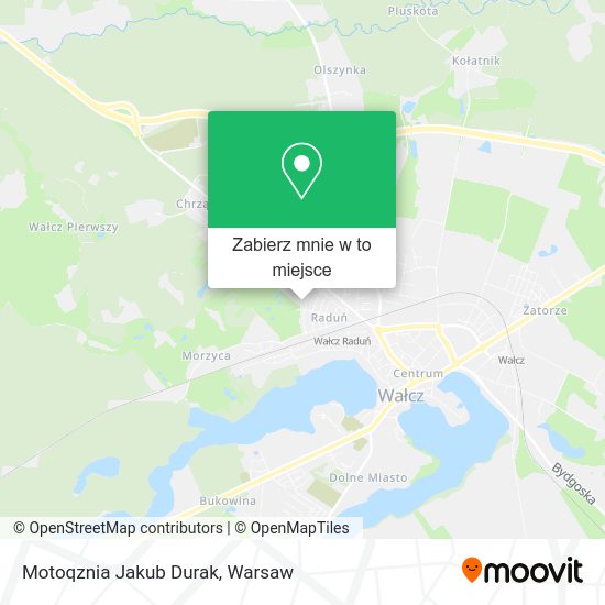 Mapa Motoqznia Jakub Durak