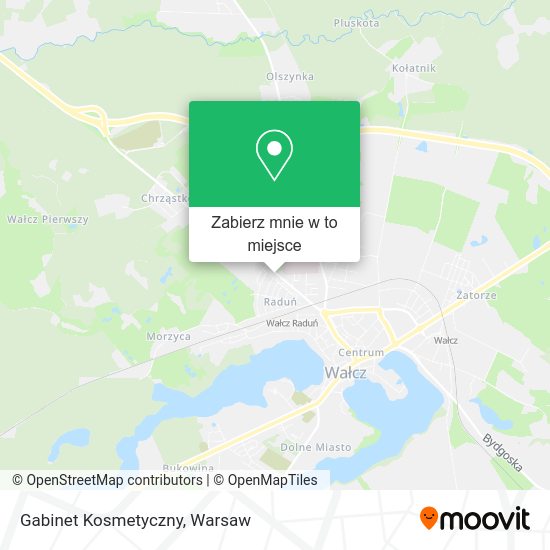 Mapa Gabinet Kosmetyczny