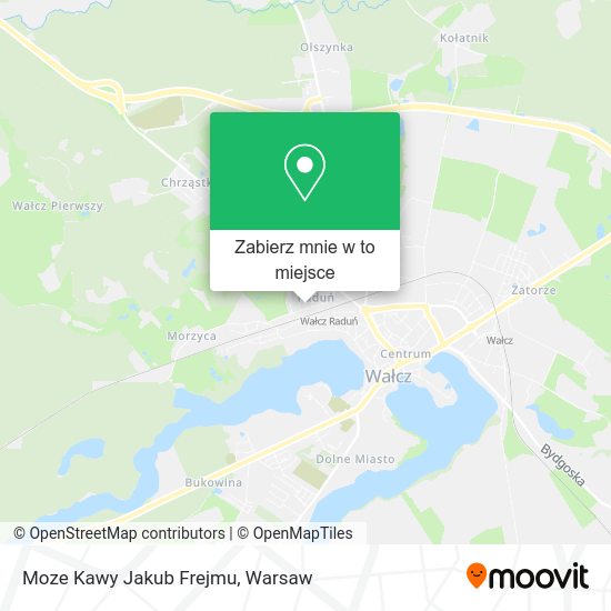 Mapa Moze Kawy Jakub Frejmu