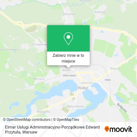 Mapa Elmar Usługi Administracyjno-Porządkowe Edward Przytuła