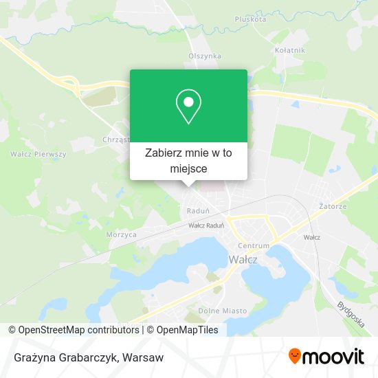 Mapa Grażyna Grabarczyk