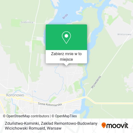 Mapa Zduństwo-Kominki, Zakład Remontowo-Budowlany Wicichowski Romuald