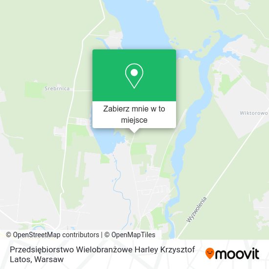 Mapa Przedsiębiorstwo Wielobranżowe Harley Krzysztof Latos