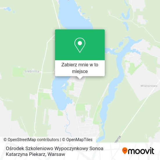 Mapa Ośrodek Szkoleniowo Wypoczynkowy Sonoa Katarzyna Piekarz