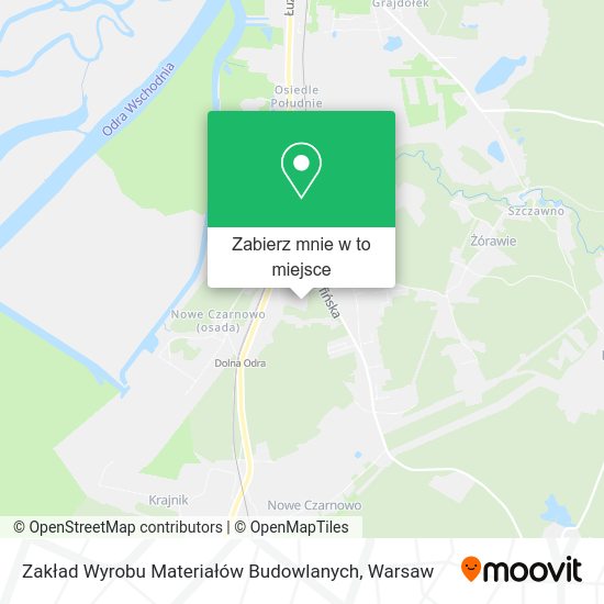 Mapa Zakład Wyrobu Materiałów Budowlanych