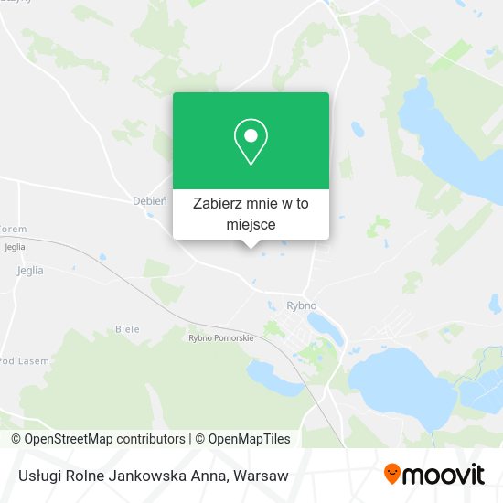 Mapa Usługi Rolne Jankowska Anna