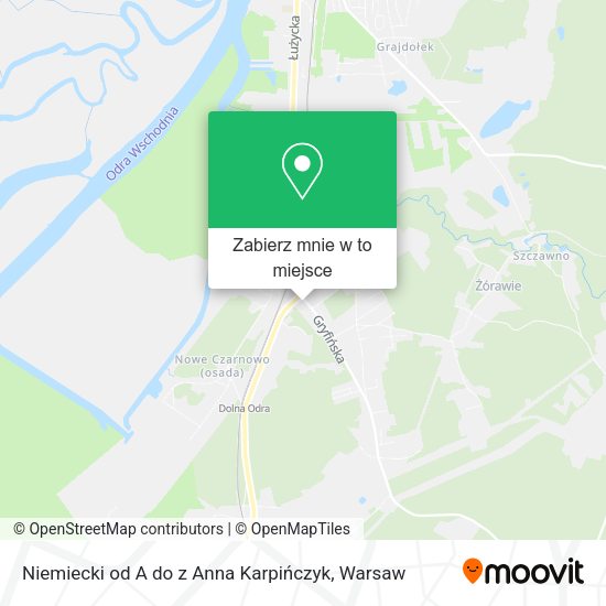 Mapa Niemiecki od A do z Anna Karpińczyk