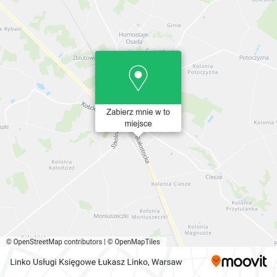 Mapa Linko Usługi Księgowe Łukasz Linko