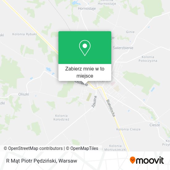 Mapa R Mąt Piotr Pędziński