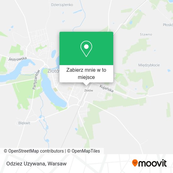 Mapa Odziez Uzywana