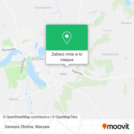 Mapa Genesis Złotów