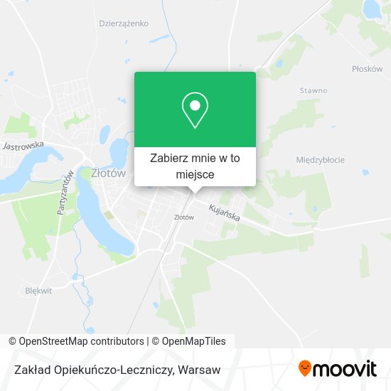 Mapa Zakład Opiekuńczo-Leczniczy