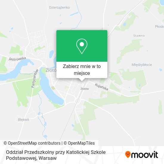 Mapa Oddział Przedszkolny przy Katolickiej Szkole Podstawowej