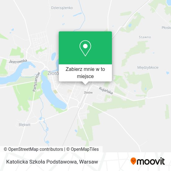 Mapa Katolicka Szkoła Podstawowa