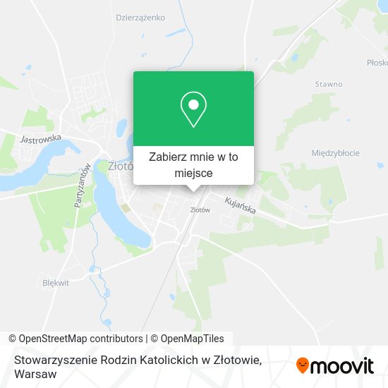 Mapa Stowarzyszenie Rodzin Katolickich w Złotowie