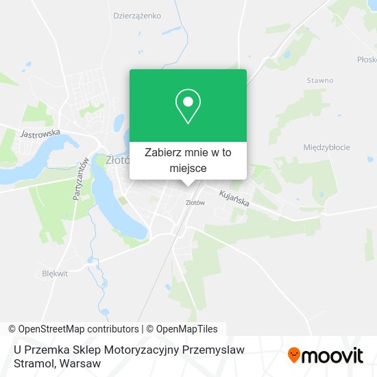 Mapa U Przemka Sklep Motoryzacyjny Przemyslaw Stramol