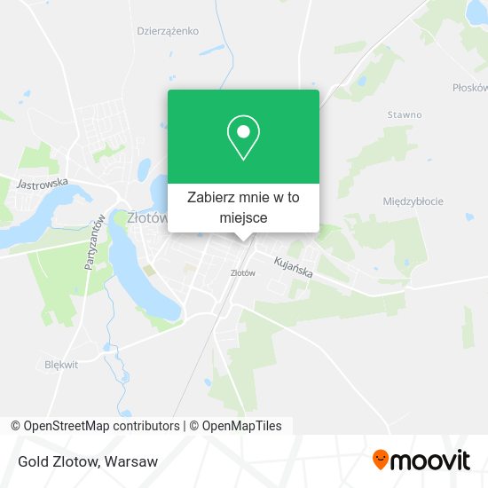 Mapa Gold Zlotow