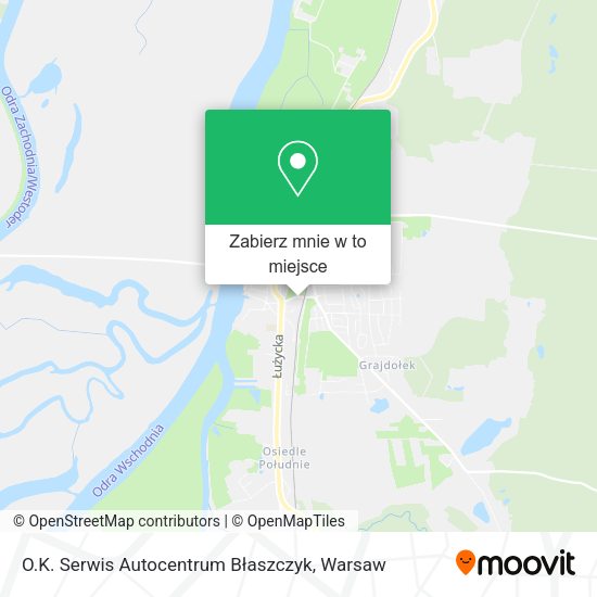 Mapa O.K. Serwis Autocentrum Błaszczyk