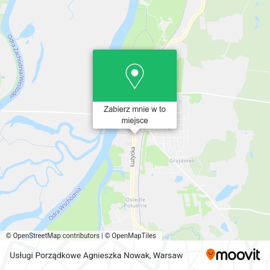 Mapa Usługi Porządkowe Agnieszka Nowak