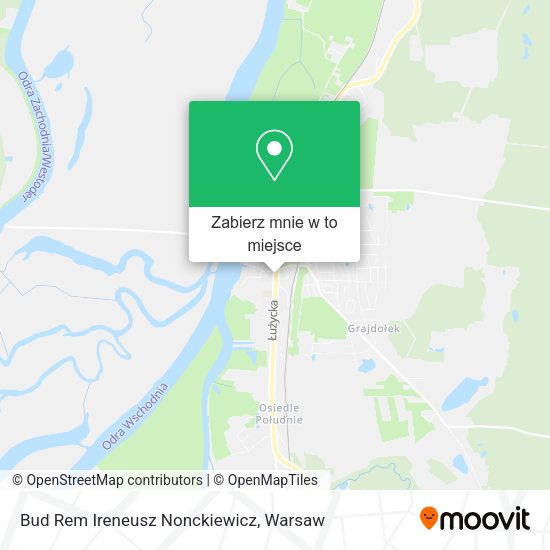 Mapa Bud Rem Ireneusz Nonckiewicz