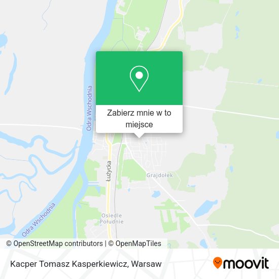 Mapa Kacper Tomasz Kasperkiewicz