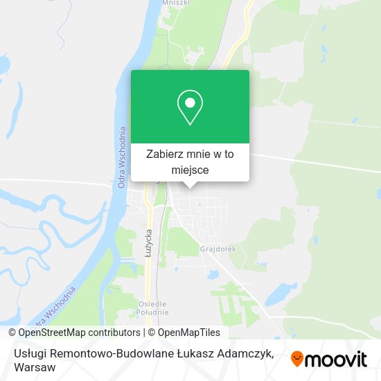 Mapa Usługi Remontowo-Budowlane Łukasz Adamczyk