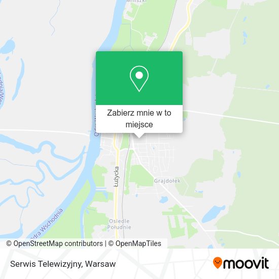 Mapa Serwis Telewizyjny