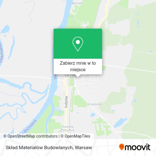 Mapa Skład Materiałów Budowlanych