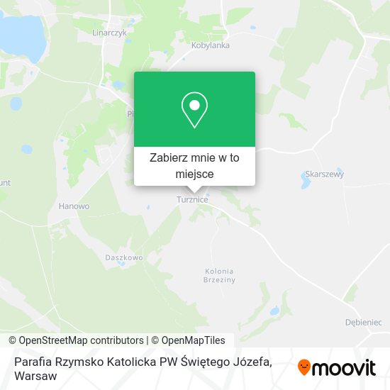 Mapa Parafia Rzymsko Katolicka PW Świętego Józefa